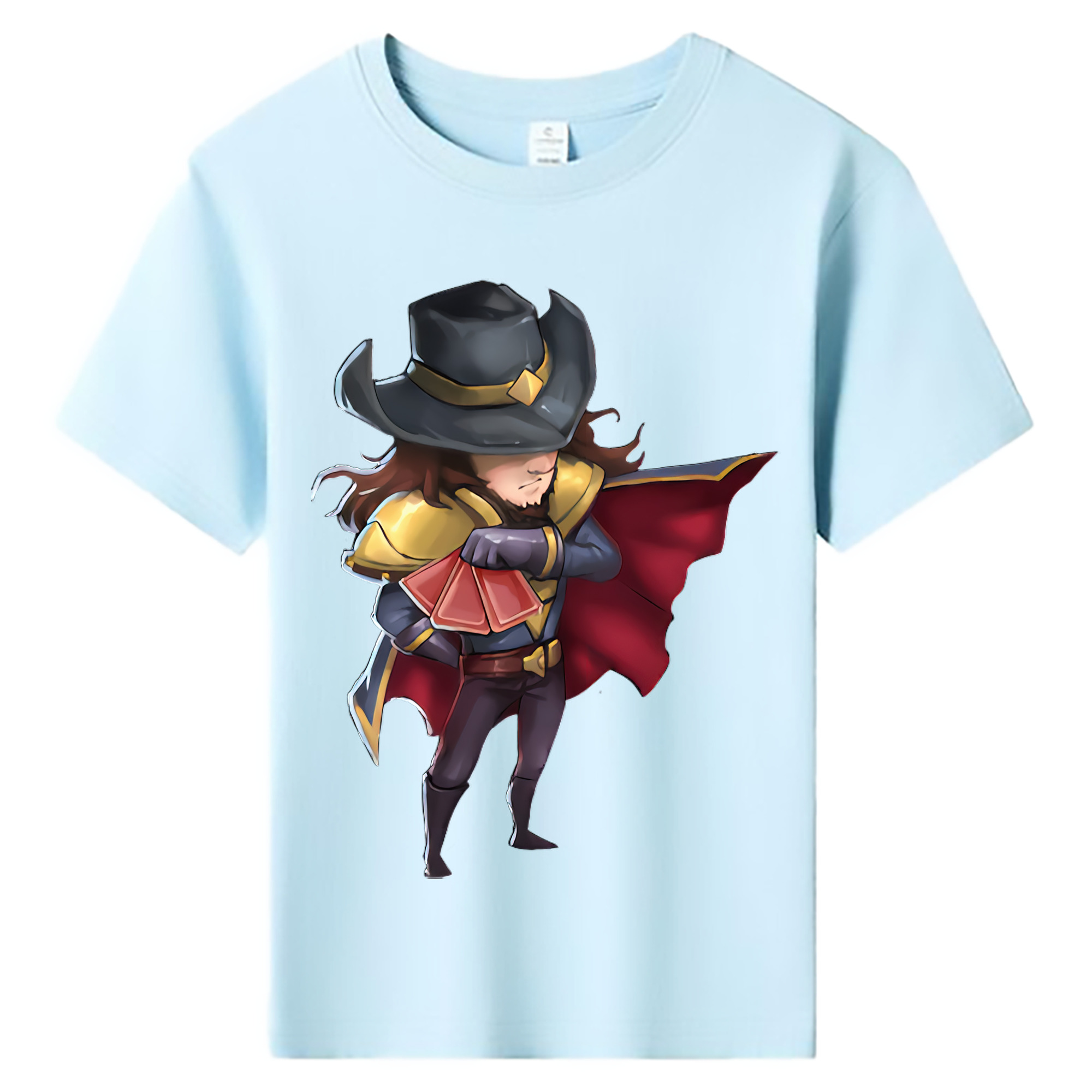 （画像用） リーグ・オブ・レジェンド League of Legends LOL 綿100％キッズTシャツ（フロントプリント）